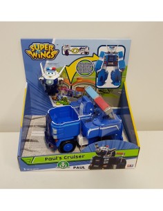 Super Wings veicolo robot personaggio paul cruiser GIOUPW81000 2 Giochi Preziosi | Futurartshop.com
