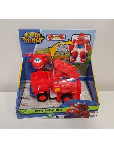 Super Wings veicolo robot personaggio jett robo rig GIOUPW81000 1 Giochi Preziosi | Futurartshop.com