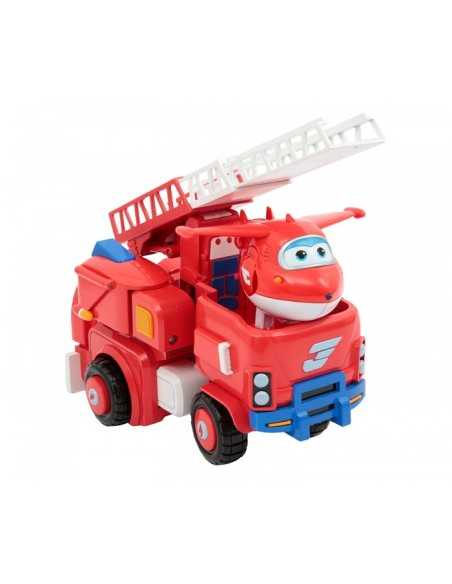 Super Wings robotic vehicle deluxe character Jett GIOUPW77000 Giochi Preziosi | Futurartshop.com