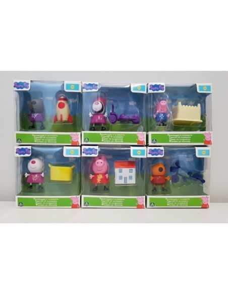 Peppa pig figure with accessory 6 models GIOPPC23000 Giochi Preziosi | Futurartshop.com