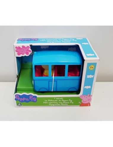 Peppa pig vehicle with driver minibus blue GIOPPC15202 2 Giochi Preziosi | Futurartshop.com