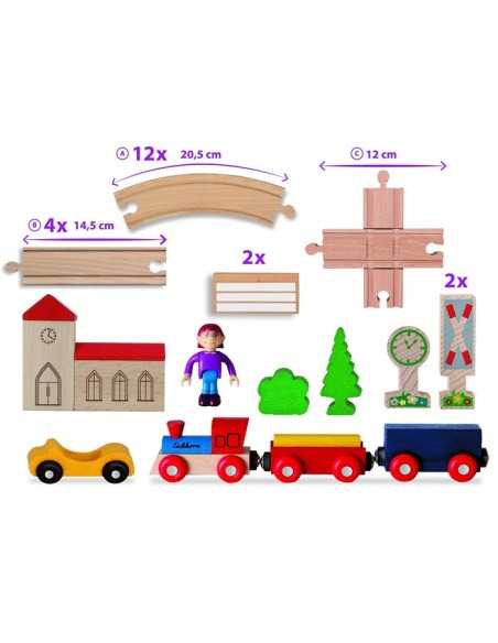Eichhorn train track, eight-290 cm SIM100001262 Simba Toys | Futurartshop.com