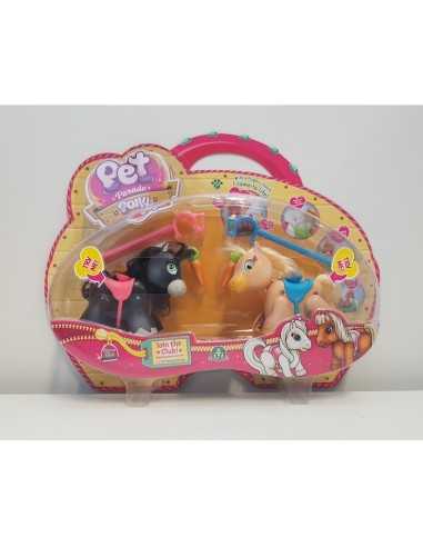 Pet parade pony blister with 2 pony blackball and palomino GIOPTN01000/2 Giochi Preziosi | Futurartshop.com
