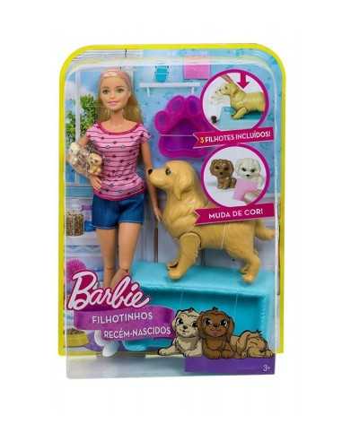 Bambola barbie cuccioli appena nati MATFDD43 Mattel | Futurartshop.com