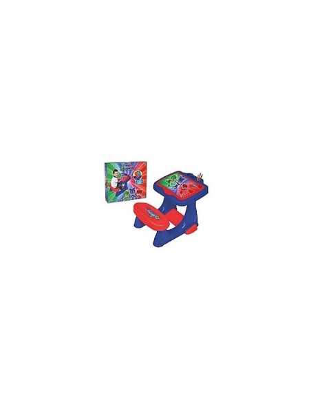 PJ Masks banco scuola con vano porta oggetti e stickers GIOPJC10000 Giochi Preziosi | Futurartshop.com