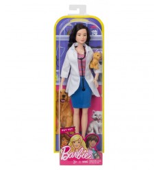 Barbie und karriere-tierärztin mit hund DVF50/DVF58 Mattel- Futurartshop.com