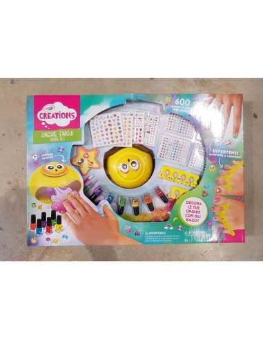Creations unghie emoji super set con 600 adesivi e gemme CRA26238 Crayola | Futurartshop.com
