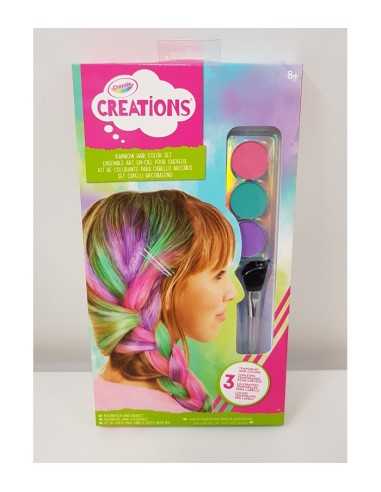 creations color set capelli arcobaleno CRA04-6234 Crayola | Futurartshop.com