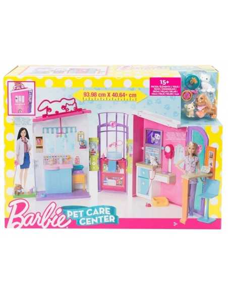 Barbie veterinary practice with 4 puppies MATFBR36 Mattel | Futurartshop.com