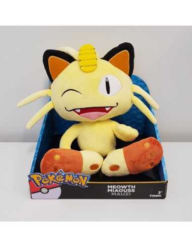 Pokemon peluche 25 centimetri personaggio meowth strizza occhio ROCT18763/T18982 Rocco Giocattoli | Futurartshop.com