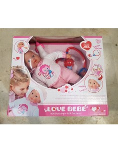 Love Bebe' doll sos baby doctor with accessories GIORDF51992 Giochi Preziosi | Futurartshop.com