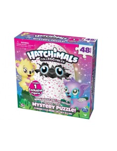 Hatchimals puzzle box 48 pezzi con 1 personaggio SPI6039472 Spin master | Futurartshop.com