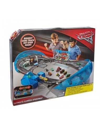 Cars 3 mega track ultimate florida with lightning mcqueen MATFCW02 Mattel | Futurartshop.com