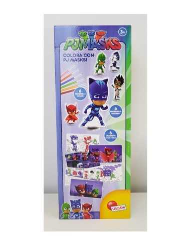 Fustino kit creativo PJ Masks colora personaggi e quadretti GIOHDG70265 Lisciani | Futurartshop.com