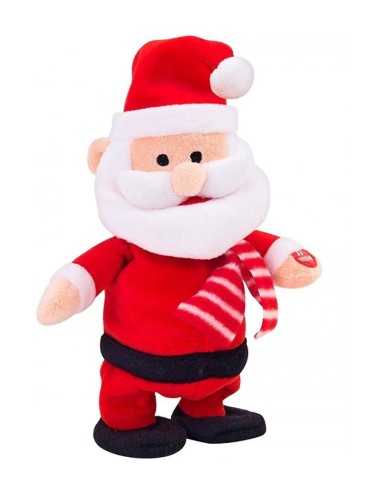 Peluche babbo natale ripete e cammina GLO37925/1 Globo | Futurartshop.com