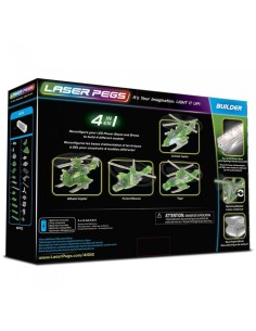Laser pegs helicopter light 4 in 1 CRAL41012 Giochi Preziosi | Futurartshop.com 2