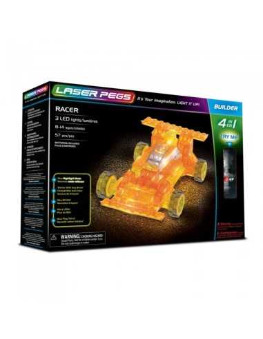Laser pegs racer bright 4-in-1 CRAL41011 Giochi Preziosi | Futurartshop.com