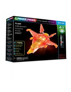 Laser pegs aircraft bright 4-in-1 CRAL41010 Giochi Preziosi | Futurartshop.com