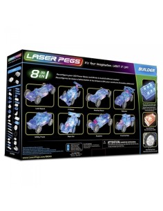 Laser pegs racing car bright 8-in-1 CRAL81010 Giochi Preziosi | Futurartshop.com 2