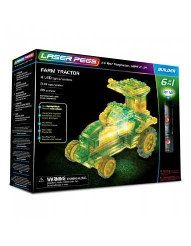 Laser pegs tractor light 6-in-1 CRAL61011 Giochi Preziosi | Futurartshop.com