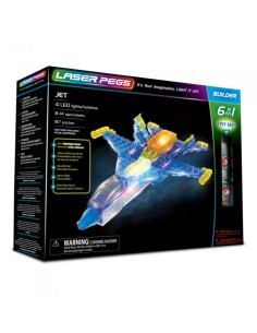 Laser pegs jet luminoso 6 in 1 CRAL61013 Giochi Preziosi | Futurartshop.com