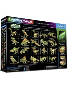 Laser pegs T-rex luminoso 20 in 1 CRAL20010 Giochi Preziosi | Futurartshop.com 2