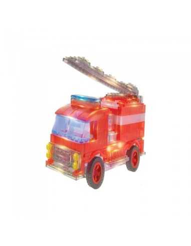 Laser pegs camion dei pompieri luminoso 12 in 1 CRAL12012 Giochi Preziosi | Futurartshop.com