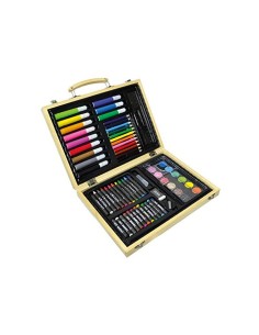 Create mania briefcase in wood 67 pieces GIORDF51695 Giochi Preziosi | Futurartshop.com