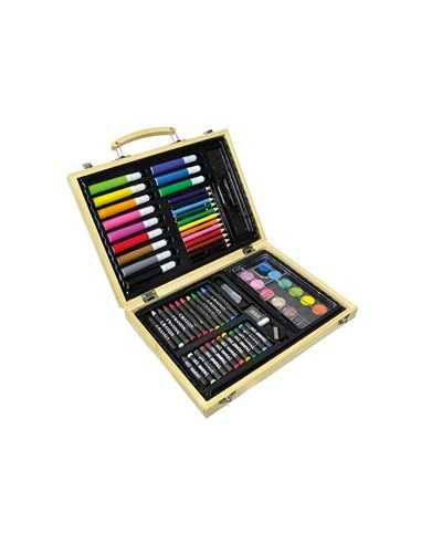 Crea mania valigetta in legno 67 pezzi GIORDF51695 Giochi Preziosi | Futurartshop.com