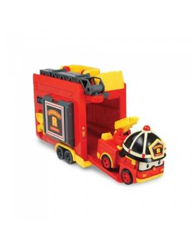 Robocar poli personaggio trasformabile roy con valigetta rescue ROC21737115 Rocco Giocattoli | Futurartshop.com