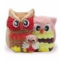 I create modelling clay, create your own little owls 63727 Lisciani- Futurartshop.com