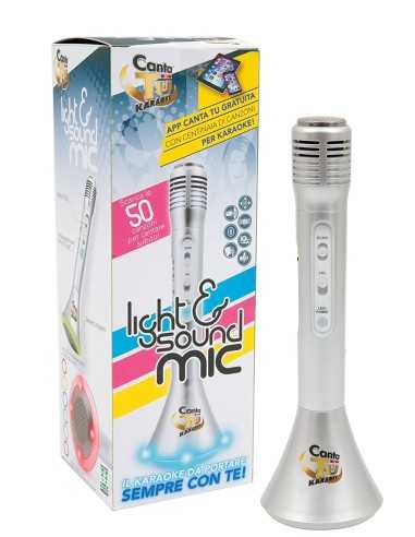 Microfono canta tu light e sound mic GIOCTC03000 Giochi Preziosi | Futurartshop.com