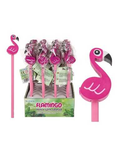 Matita con gomma fenicottero OTB29/3079 Out of The Blue | Futurartshop.com