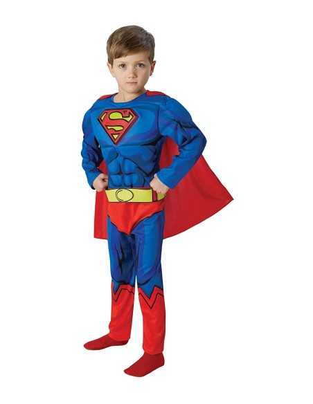 Costume superman deluxe con muscoli taglia S RUBIT610781-S Rubies | Futurartshop.com