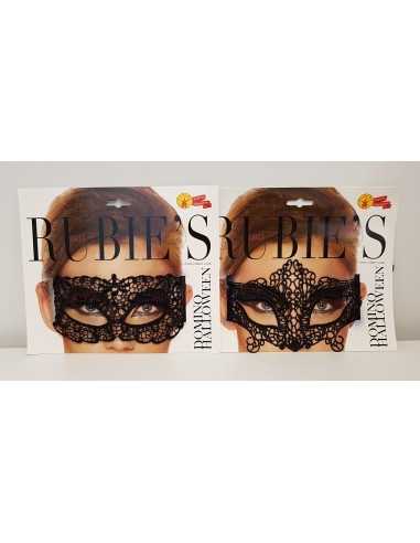 Maschera domino pizzo horror 4 modelli RUBIT10330 Rubies | Futurartshop.com
