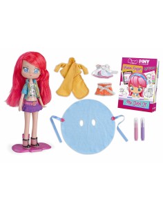 Piny fashion designer with doll michelle FAM700013448 Famosa | Futurartshop.com