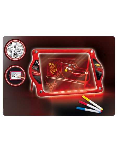 Lavagna magica led fluo cars 3 con 30 tavole illustrate LIS62454 Lisciani | Futurartshop.com