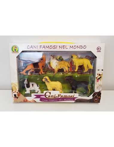 Confezione con 6 cani famosi nel mondo in valigetta MAZYN140606N/2 Mazzeo | Futurartshop.com