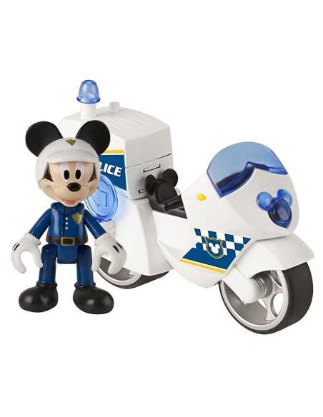 Personaggio topolino con moto della polizia IMC182349MM2 IMC Toys | Futurartshop.com