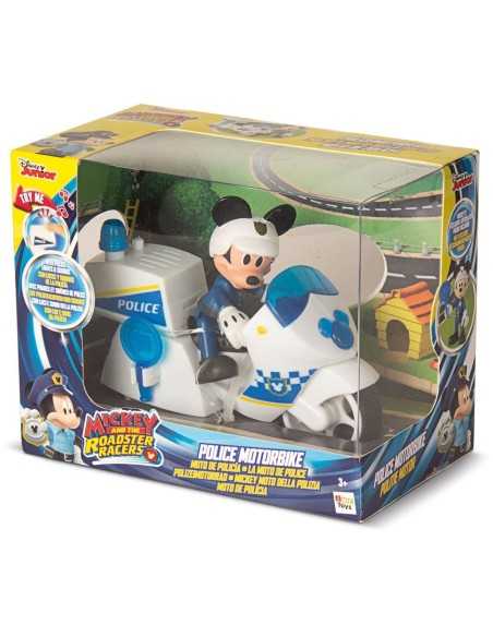 Character mickey mouse with police bike IMC182349MM2 IMC Toys | Futurartshop.com