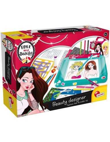 Free and Beauty, designer and fashion hair and make-up LIS63802 Lisciani | Futurartshop.com