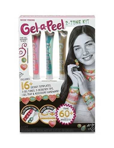 Gel peel kit a two-tone, with 3 pipes and accessories GIOGEA07000/2 Giochi Preziosi | Futurartshop.com