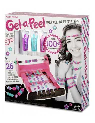 Gel a peel sparkle bead station con 3 mini tubi e accessori GIOGEA10000 Giochi Preziosi | Futurartshop.com