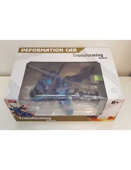 Auto robot radiocomandato elicottero trasformabile PRI2374P Prismalia | Futurartshop.com