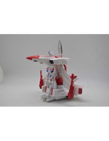 Robot car remote controlled airplane convertible PRI2389P Prismalia | Futurartshop.com