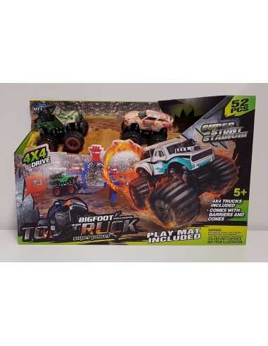 Track moster 4x4 with obstacles 2 models PRIX500-64 Prismalia | Futurartshop.com