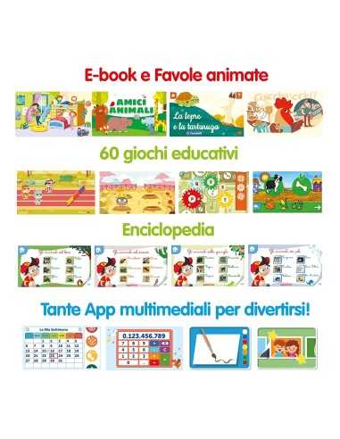 Clemstation 5.0 console educativa multimediale CLE13513 Clementoni | Futurartshop.com
