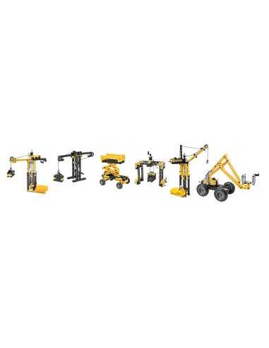 Laboratory of mechanical crane and transport trucks CLE13015 Clementoni | Futurartshop.com