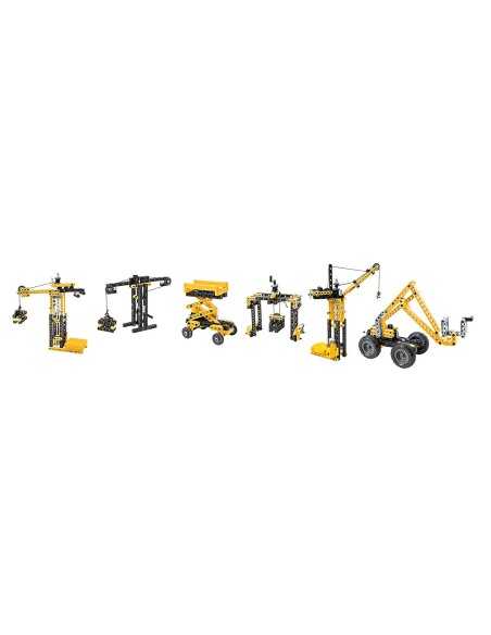 Laboratory of mechanical crane and transport trucks CLE13015 Clementoni | Futurartshop.com