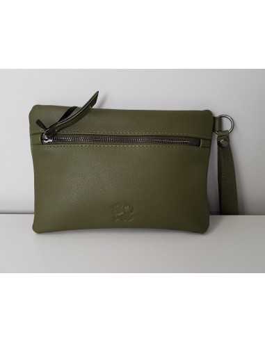 Clutch I know the pop green military PAN57845/6 Panini | Futurartshop.com